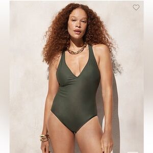 NWOT J.Crew DD-Plunge one piece swimsuit